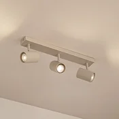 Lindby stropne luči Kardis, bež, 3-svetilne, kovinske, GU10 - Hodnik - Sodobni - Aluminij