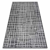eoshop Preproga SISAL SION GRID linije 22144 ravnega prepleta črna/ecru ( - Velikost: 160x220 cm)