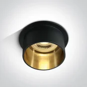 VGRADNA ŽARNICA GU10/MAX 50W ČRNO TEMNA LUČ DM10105D9/B/GL