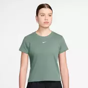 Nike W NSW RIB TGHT SS TEE, ženska majica, zelena HV4994