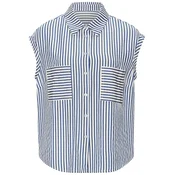 VIVANCE Bluza  kremna / mornarska