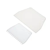 Set of 2 spatulas for decorating with glaze, made from plastic - by Ki