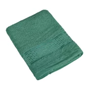 Kolekcija brisač in kopalnih brisač Stripe - Brisača - 70x140 cm - temno zelena