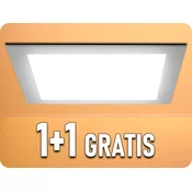 V-TAC LED vgradna plošča z napajanjem 12W, 1200lm, kvadrat, 1+1 gratis! Farba svetla: Dnevna bela