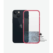 PanzerGlass ClearCaseColor maskica za Apple iPhone 13 Mini, prozirno- crvena (0330)