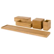 Möve Set zabojnikov TEAK 50x10x11 cm