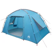 vidaXL vidaXL Kabinski šotor s streho Modra 300 x 210 x 156 cm Poliester, (5000309313)