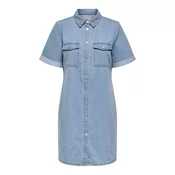 JDY Dolga srajca JDYESMEE moder denim