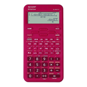 SHARP tehnični kalkulator ELW531TLBRD (420 funkcij, 4-vrstični), rdeč