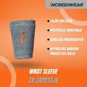 Incrediwear Wrist Sleeve | Zapestni Rokav, Ki Odpravlja Bolečino in Pospeši Zdravljenje