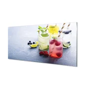 tulup.si Zidna obloga za kuhinju Cocktail maline apno limone 120x60 cm
