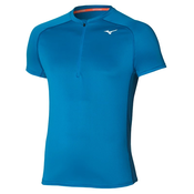 Mens T-shirt Mizuno ER Trail HZ Tee Mykonos Blue, M