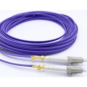 Opticki kabl LC/UPC - LC/UPC, OM4, 3m, Ljubicasti