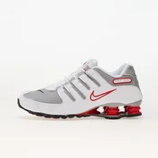 Sneakers Nike Shox Nz White/ Metallic Silver-Sport Red EUR 43