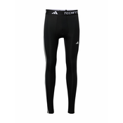 adidas Pajkice TECHFIT Compression Training 3-Stripes Long Tights Črna