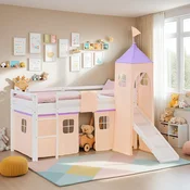 Homestyle4U Pograd, 207,5x228x217,5 cm, bela