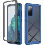 Overboard Ovitek za Samsung Galaxy S20 FE, odporen na udarce, s folijo, temno moder