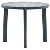 Vrtni stol zeleni 89 cm plasticni