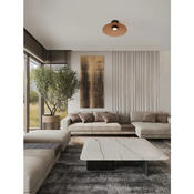 POLIFEMO PLAFONJERA LED/3000K/12W/1040Lm/CRNA & MOCA BROWN NL9620147
