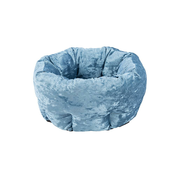 Scruffs Velvet Donut ležišče Modra - 45 cm