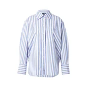 GAP Bluza svetlo modra / bela