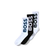 BOSS Nogavice modra/temno zelena/črna/bela