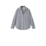 MANGO Bluza FONTANA modra