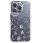 Silikonski ovitek Collage Art za iPhone 14 Pro Max – prozoren in zaščitni
