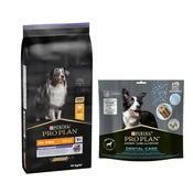PURINA PRO PLAN suha pasja hrana 14 kg + Adventuros Nuggets priboljški 300 g gratis! - All Size Adult Performance