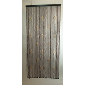 Zavesa proti mrčesu, zavesa za na vrata, zavesa za muhe, lesena, mere 90x200 cm, sortirani designi