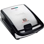 Tefal Tefal Snack Collection SW 852 D sendvič maker 700 W, črn in nerjaveče jeklo
