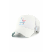 Kapa s šiltom 47 brand MLB Los Angeles Dodgers bela barva, B-ICNDT12CTP-WH