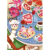 Magnolia - Puzzle Mačja hrana - 1 000 kosov
