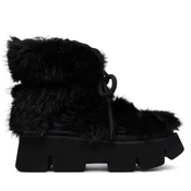 Škornji za sneg United Nude Stomper Fur Boot 1104801120 Črna
