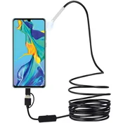 Inskam 107 Endoskop USB-C/MicroUSB/USB 3,9 mm, 720p, 3,5 m fiksni kabel