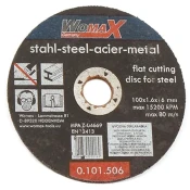 Rezna ploca za metal 100mmx1.2x16 Womax