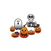 Guirca Papirnati okraski - halloween 7 kosov