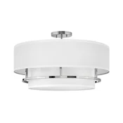 Hinkley HK-GRAHAM-L-PN - Prislonjeni luster GRAHAM 4xE14/40W/230V polirani hrom