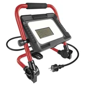 LED reflektor ELION 50W, rdeča-črn, IP65, 8000 lm, nevtralna bela