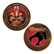 ThunderCats kolekcionarski novcic Lion-O, 40. godišnjica, 38 mm