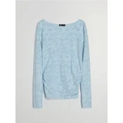 Sinsay - Bluza s dugim rukavima - svetlo plava