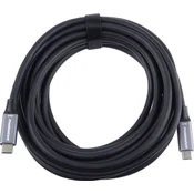 PremiumCord USB-C to USB-C 100W Black 5 m USB kabel