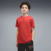 PUMA Essentials Training Heather Tee Youth, Kids, Ultra Red Heather, 7-8Y