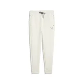 PUMA EVOSTRIPE Spacer Slim Pants Women, Clothing, Warm White, M
