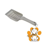 Moderna Scoop Small Grid Warm Gray, Siva Lopatica Za Cišcenje Posipa