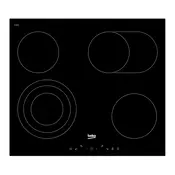 Beko HIC 64404 T Ugradna ploca, Staklo-keramicka, 60 cm