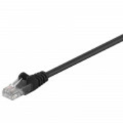 Goobay UTP mrežni kabel CAT5 crni, 3 m