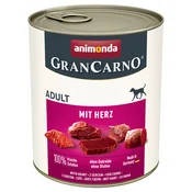 Varčno pakiranje animonda GranCarno Original Adult 24 x 800 g - Srce