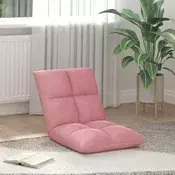 vidaXL Tlorisni stol Roza 50 x 61 x 57 cm Žamet