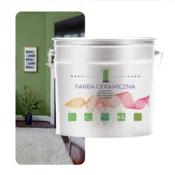 shumee Keramična barva ZA stene, pralna, olivno zelena, 2 l, odporna proti madežem